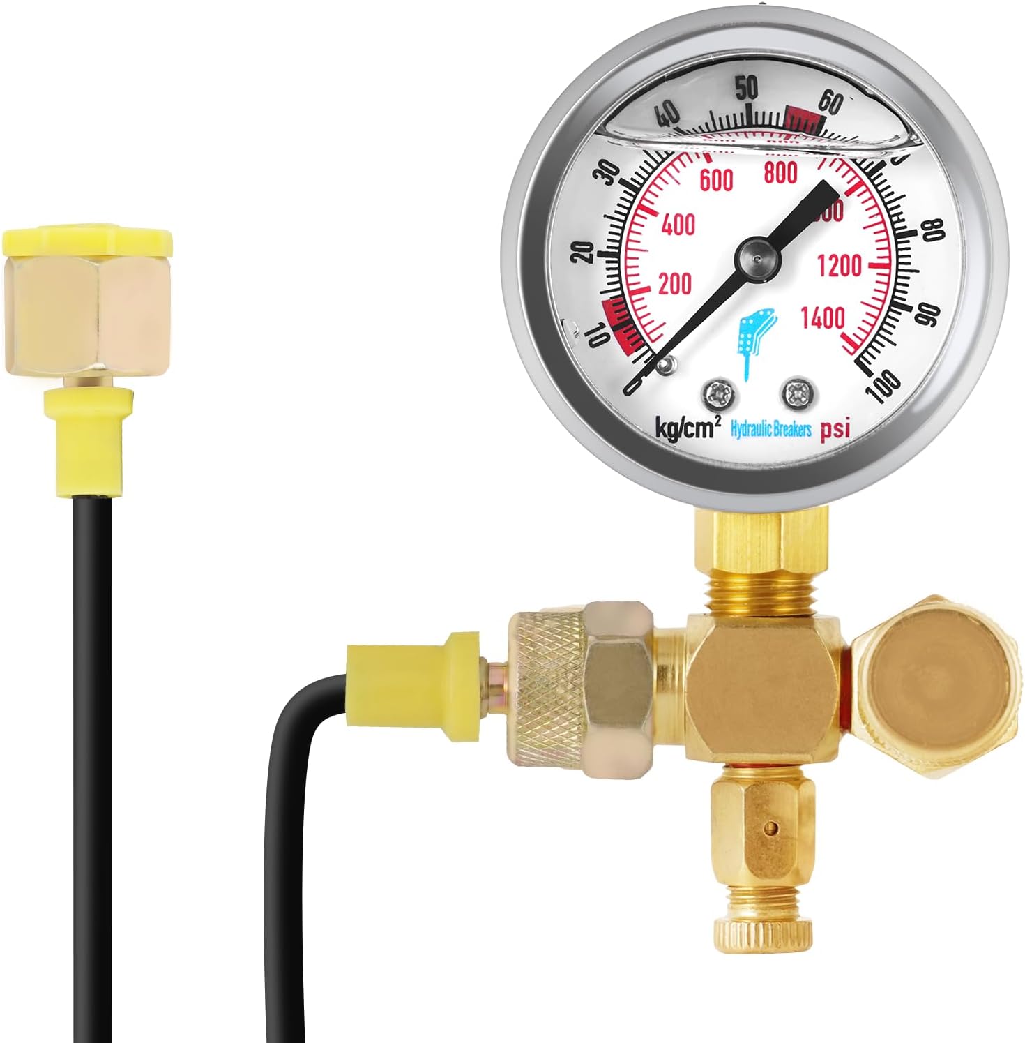 Hydraulic Breaker Hammer Nitrogen Gas Charging Kit Nitrogen Gas Pressure Test Tools Nitrogen Pressure Gauges Kit