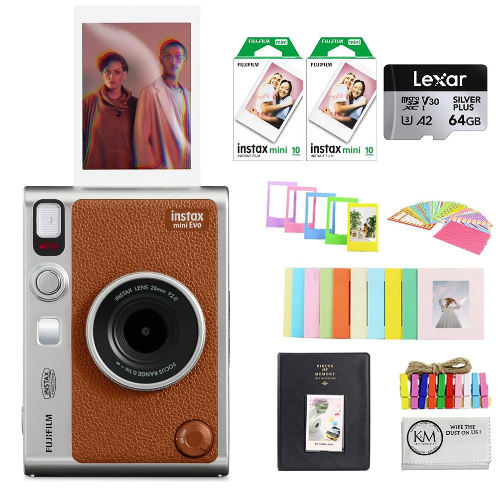 Amazon.com : FUJIFILM INSTAX MINI EVO Hybrid Instant Camera
