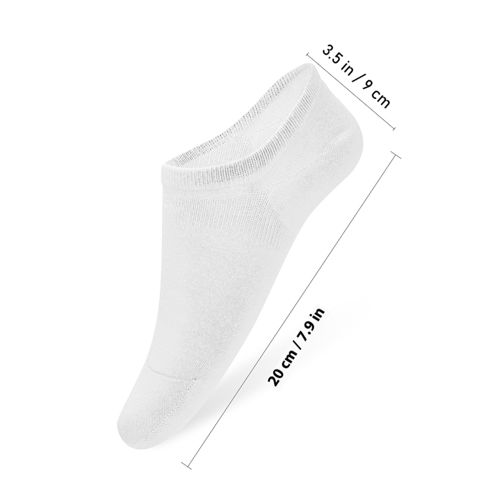 Uonlytech 12paia Calzini da Donna in Cotone Corti Traspiranti e Assorbenti alla Caviglia per Corsa
