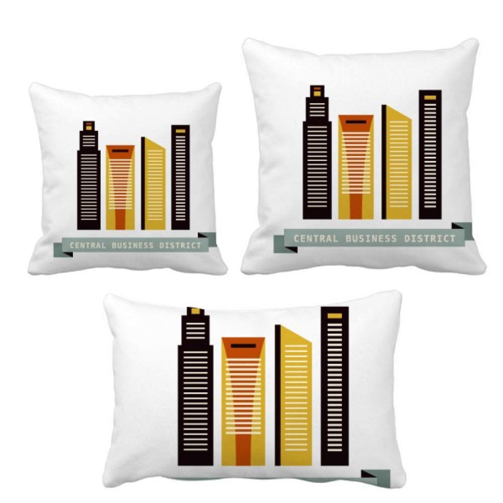 Parure de coussin Singapour CBD housse decorative de qualite pour canape et salon