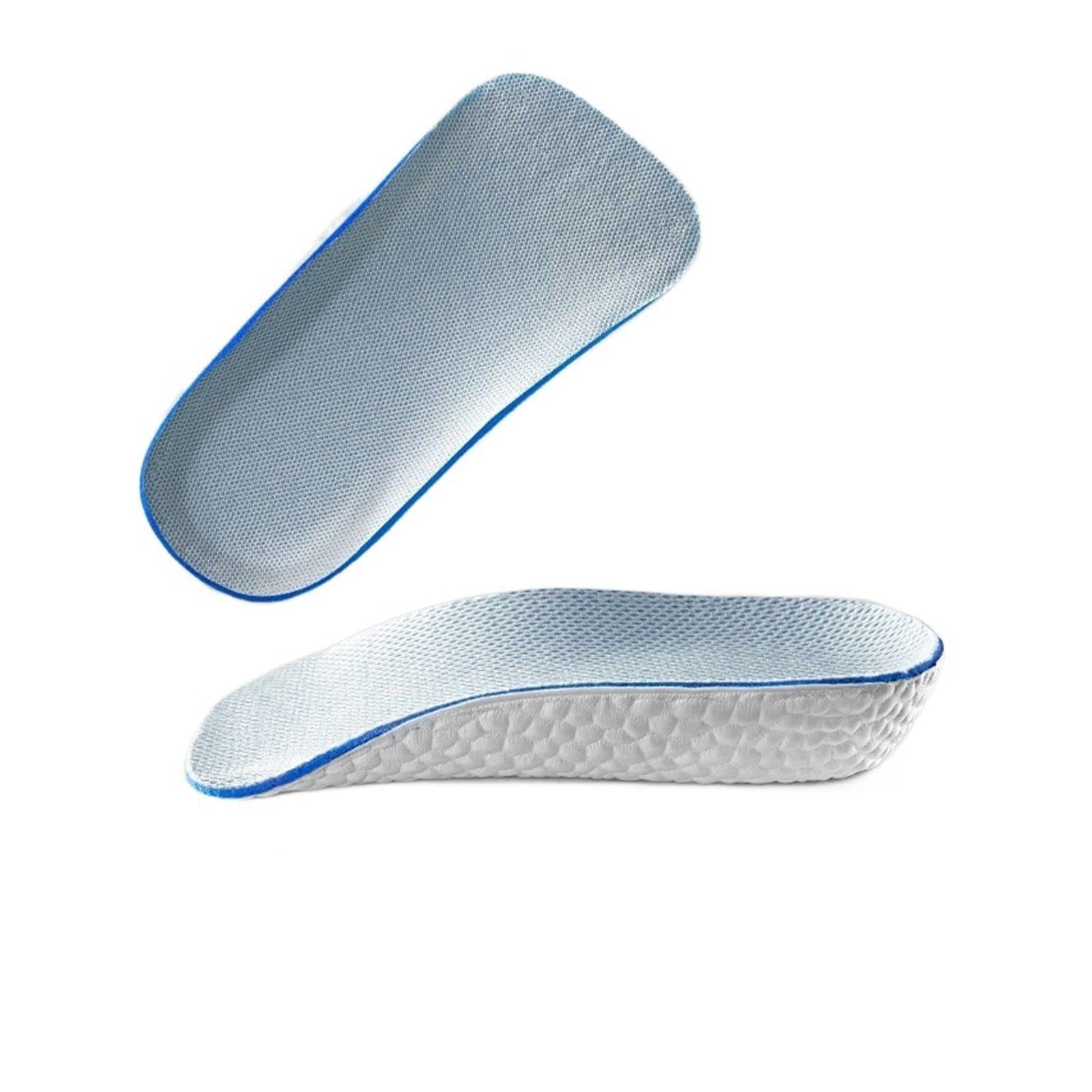 WILLWA 1.5-3.5CM Invisible Height Increasing Insole Orthopedic Arch Support Insole Soft Elastic Light Weight Shoes Pads Unisex (Color : Height 2.5CM, Size : One Size)