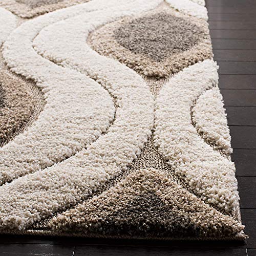 Image of Modern Quality Carpet /Trending Design Hand Woven Fluffy Rug /Mats for Bedroom /Dinning Hall /Living Room 2-inch Thick [Size 8x11 Feet ]