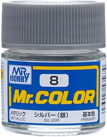 GSI Creos C8 Metallic Silver 10 ml, GSI Mr. Color