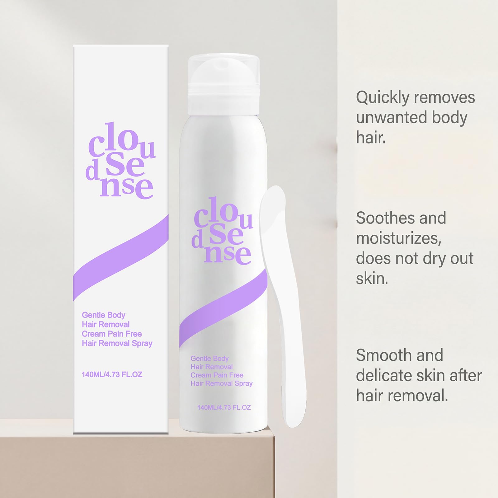 Crema depilatoria corpo e gambe - pelli sensibili - 140 ml | Depilazione delicata ed efficace - Crema depilatoria ad alta tolleranza per pelli sensibili
