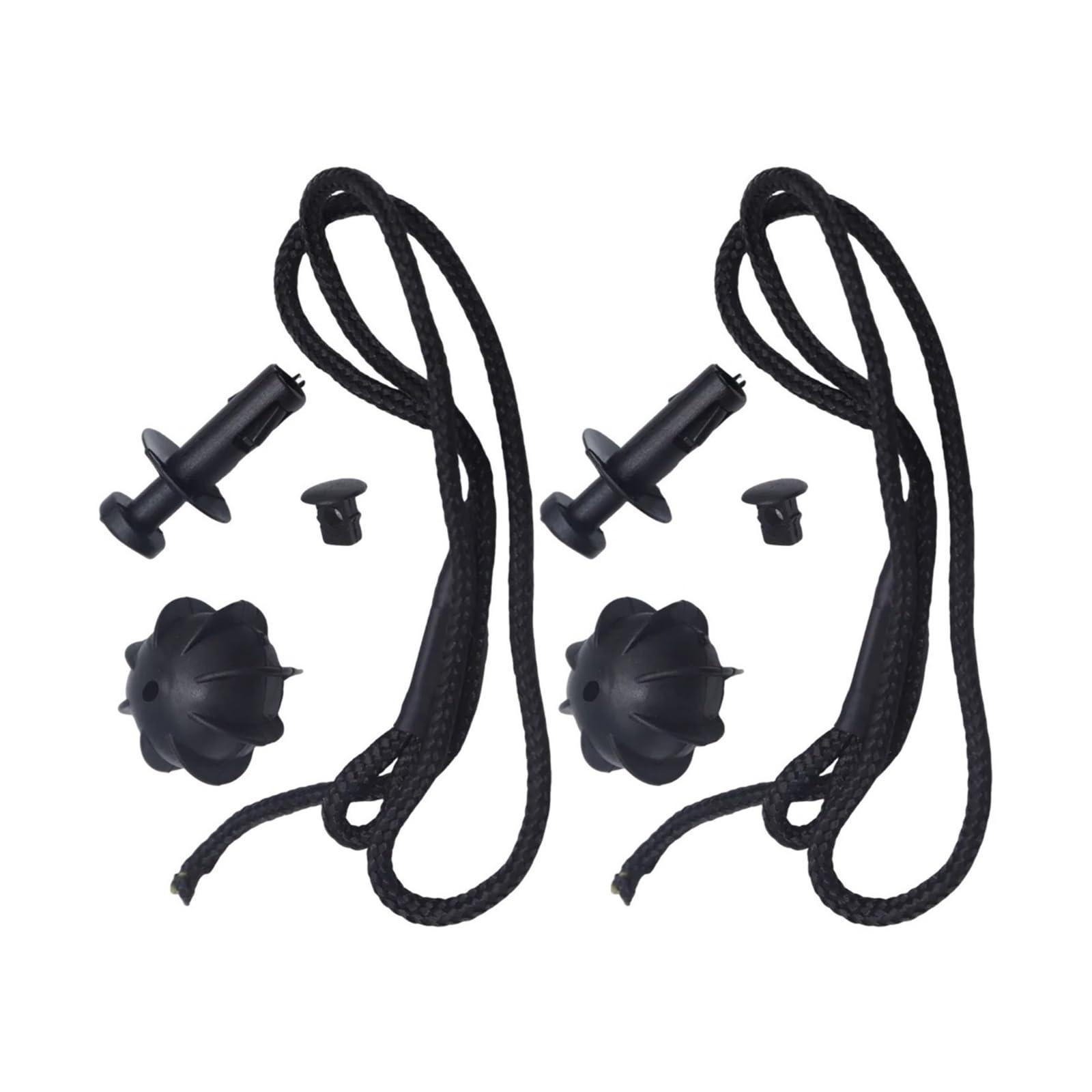 CordóN Bandeja Maletero Compatible con Holden para Trax 2013-2019 Cuerda para Estante Correas para Bandeja Maletero Cuerdas para Estante Accesorios para Maletero Coche 95129884