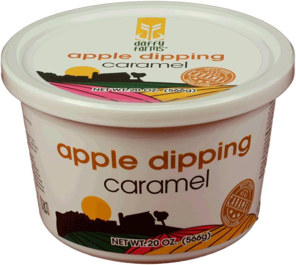 Daffy Farms Traditional Apple Dipping Caramel 20 oz Container