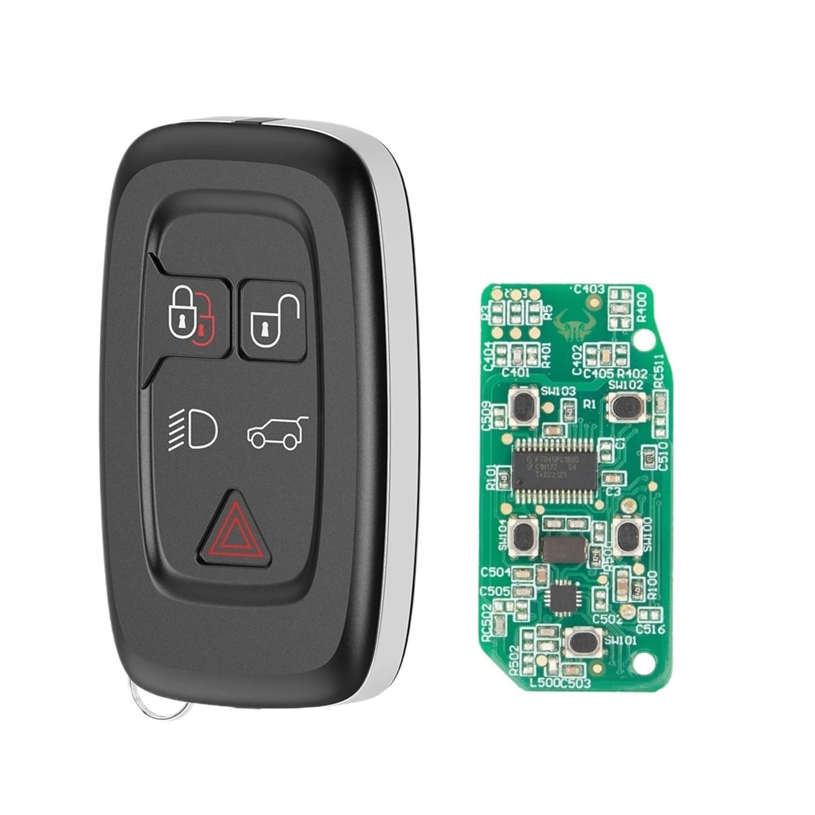 Llave de coche para Range Rover Evoque Sport mando Keyless Go con transponder HITAG PRO