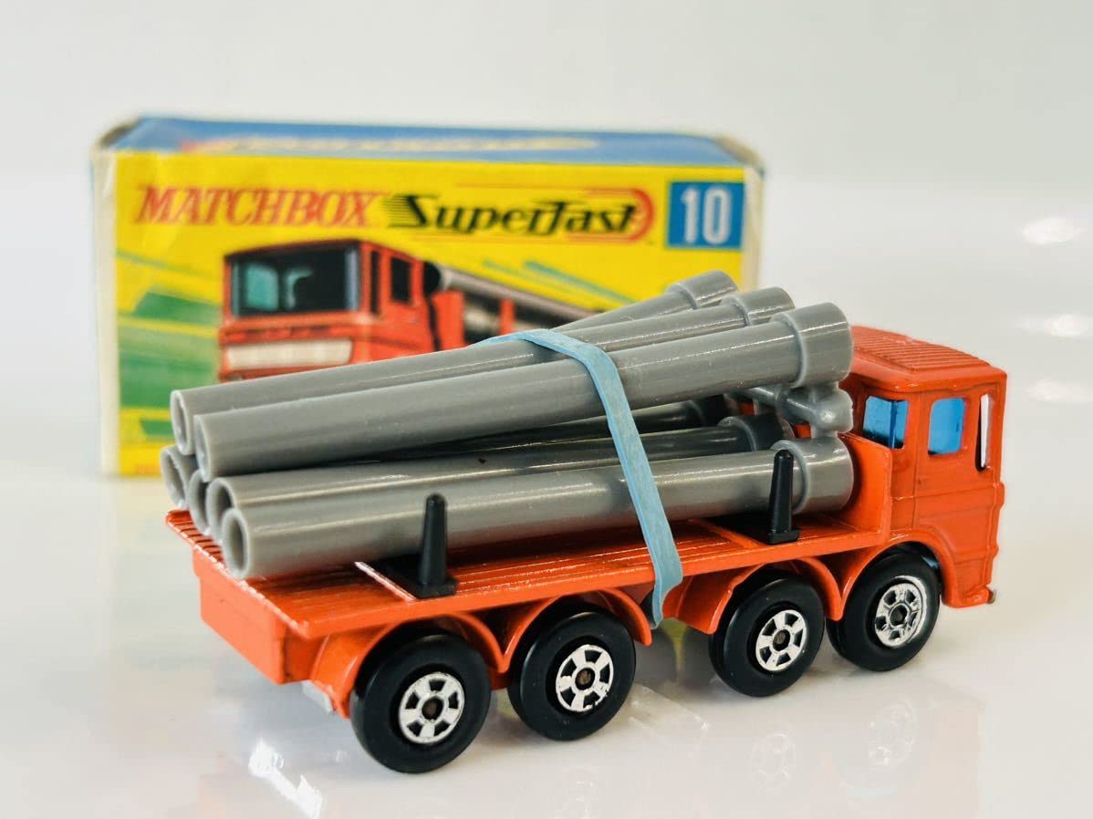 Amazon.co.jp: マッチボックス/MATCHBOX No.10 PIPE TRUCK パイプ 