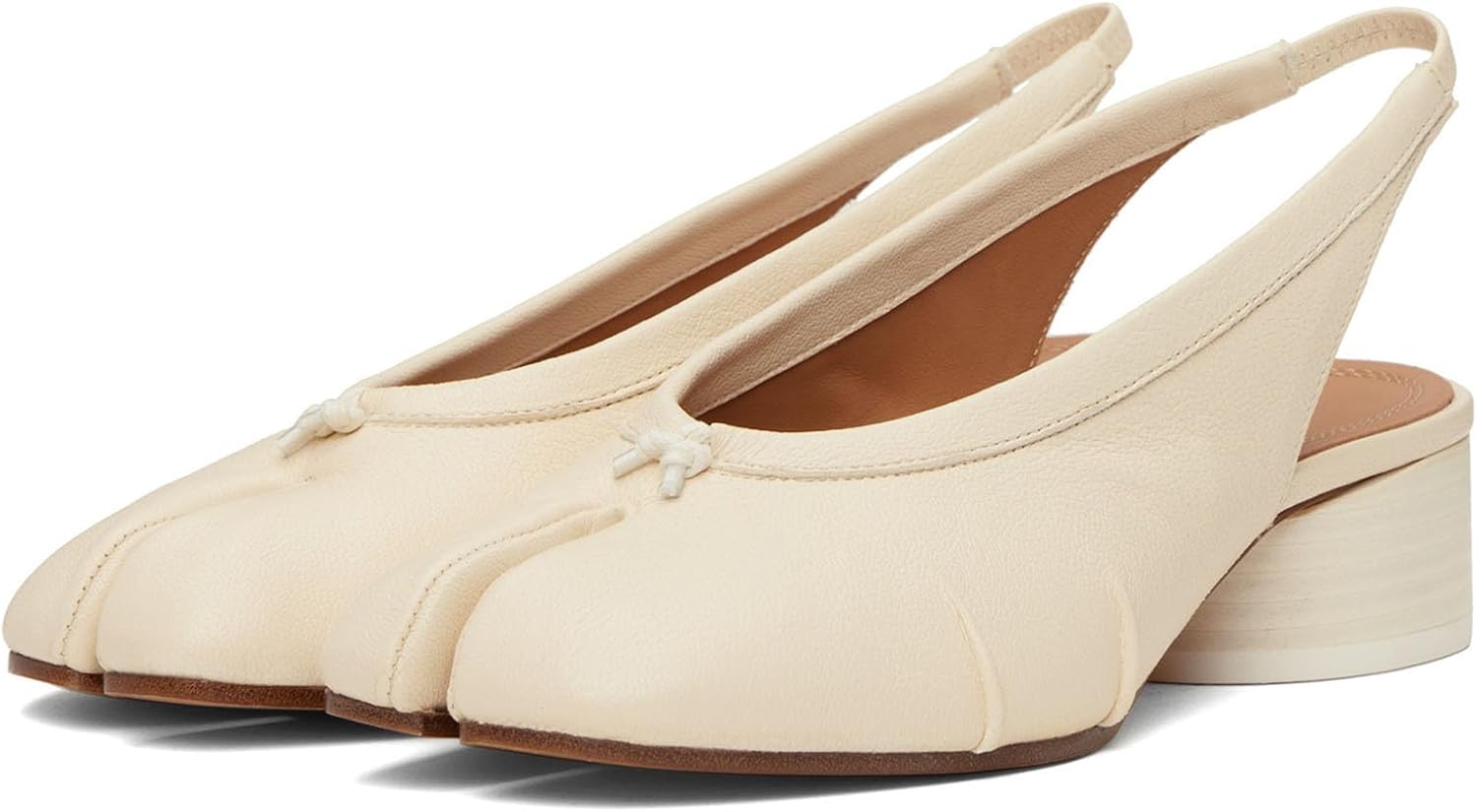 KOKOMOMO Women Slingback Heels - Chunky Block Design