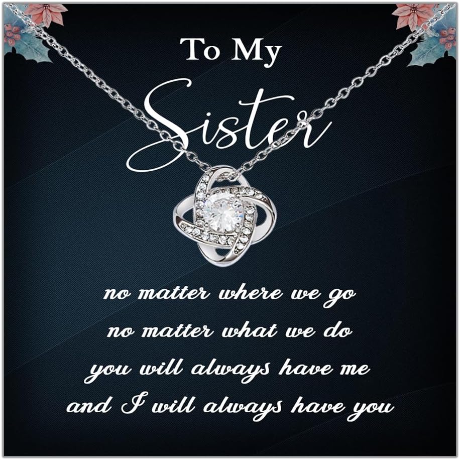 Sister Necklaces For Women, Sister Gift From Her, Christmas Birthday Gifts For Sisters, Big Sisters Necklace, Wedding Gift Ideas For Her