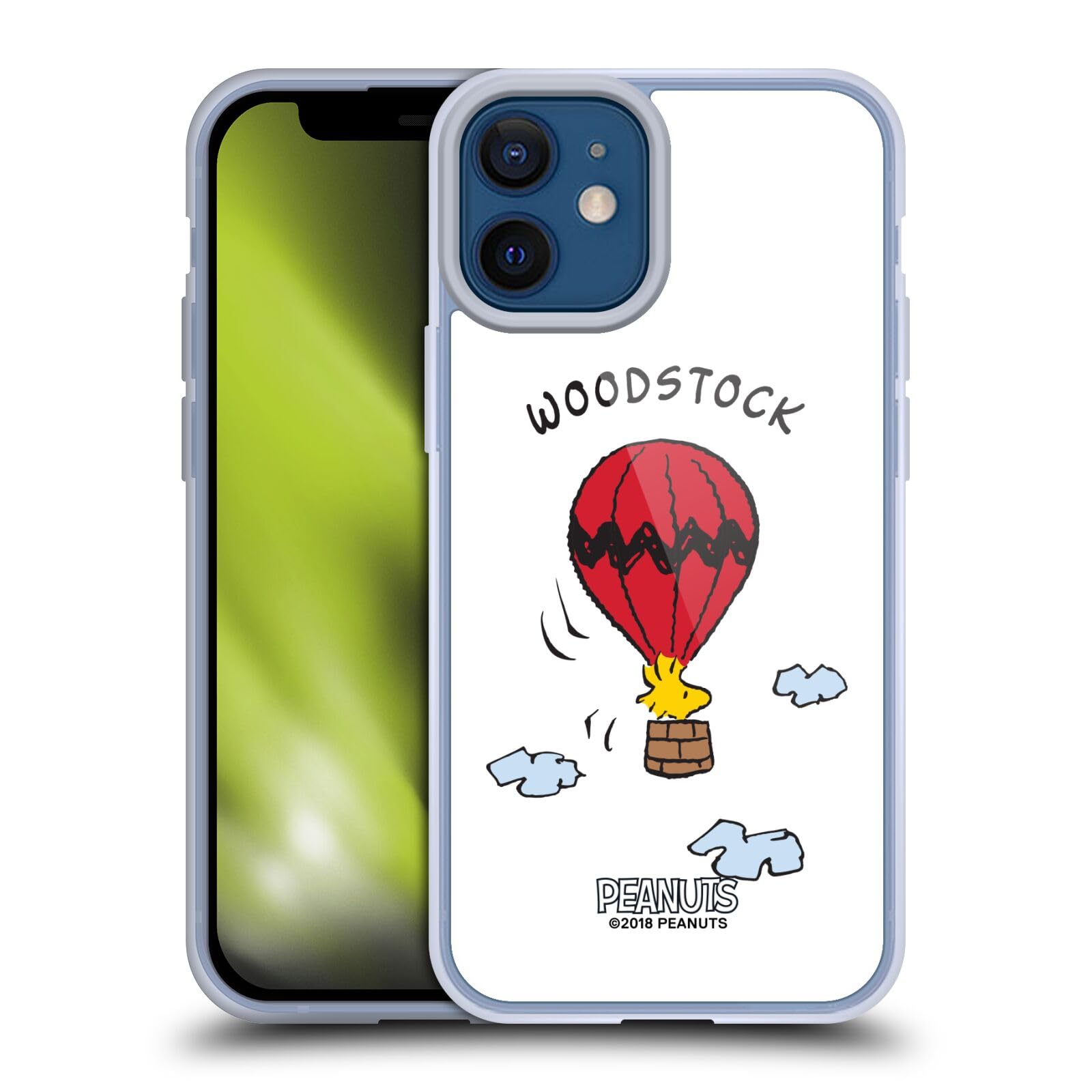 Head Case Designs Licenza Ufficiale Peanuts Woodstock Personaggi Custodia in Gel [Protezione di Grado Militare] Compatibile con Apple iPhone 12 Mini E Compatibile con MagSafe
