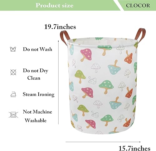 Miniatura 5 de CLOCOR Cesta de lavandería para bebé, cestas plegables de almacenamiento de juguetes para niños, cesta de guardería para niños y niñas, decoración