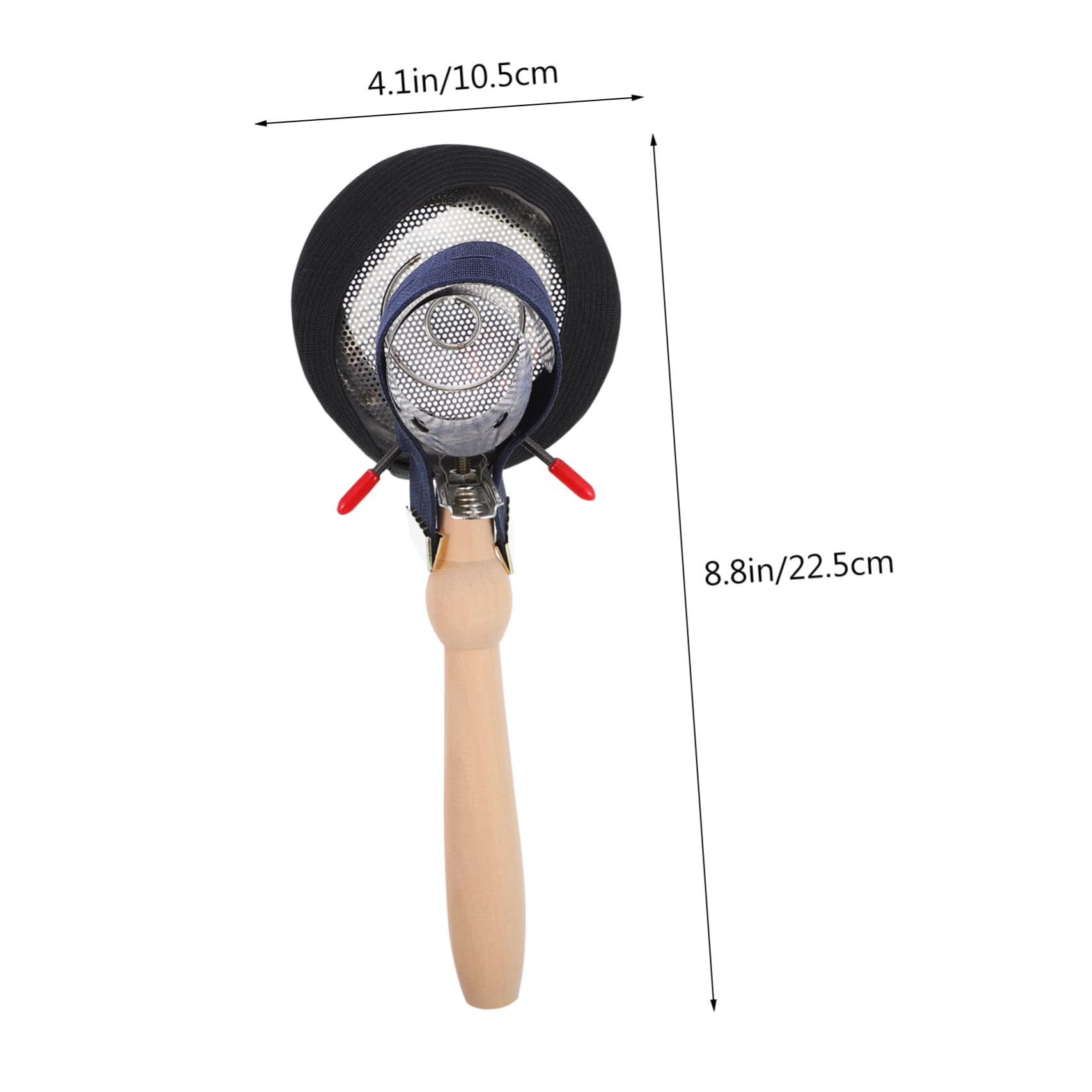 NOLITOY Handheld Moxa Roll Holder Burner Tool Adjustable Ring for Moxibustion Heat-Safe and Anti-scalding