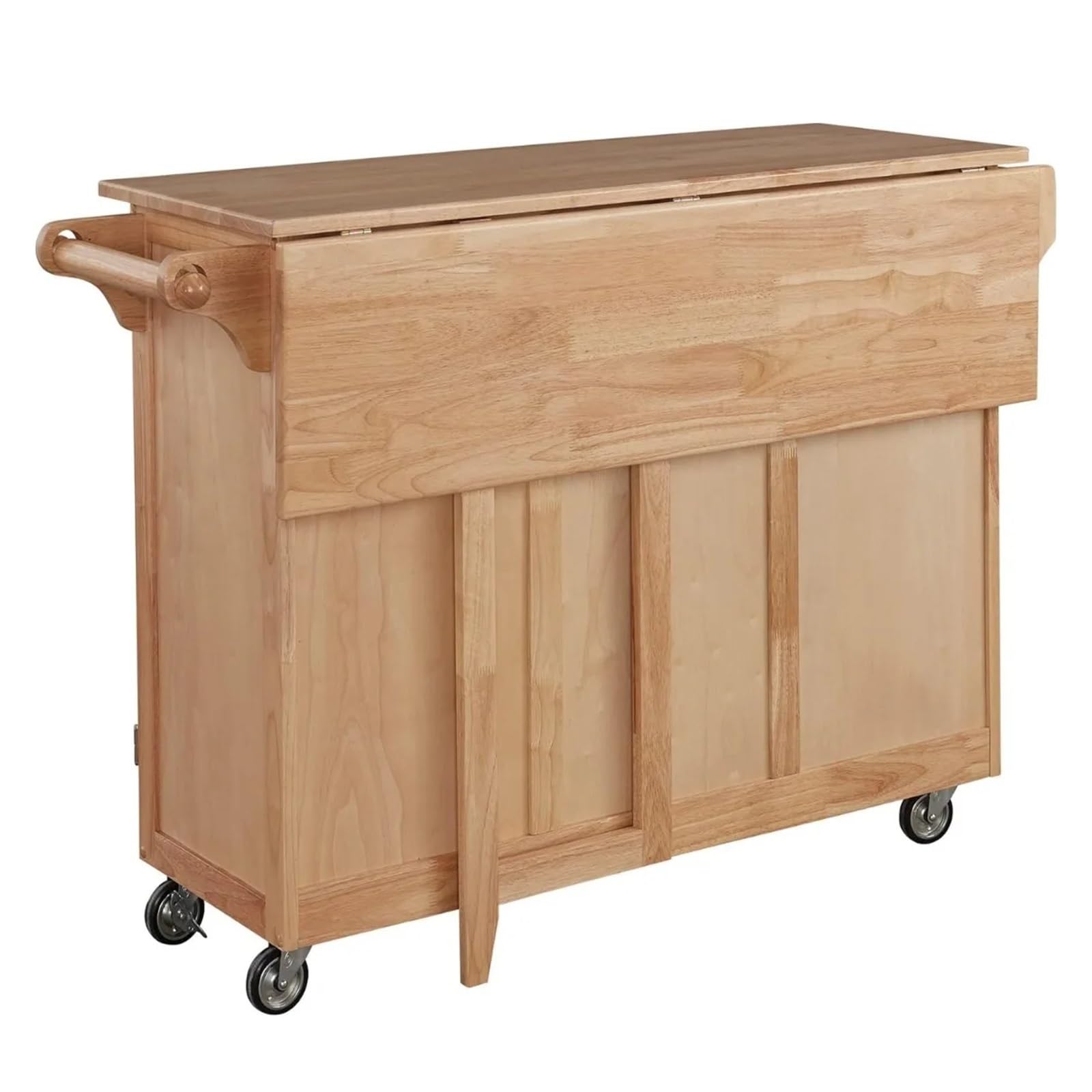 Carrello Multiuso da Cucina Centro Cucina con bancone all'Americana, Isola Cucina Mobile for Cucina, Sala da Pranzo, Bagno Carrello di Servizio