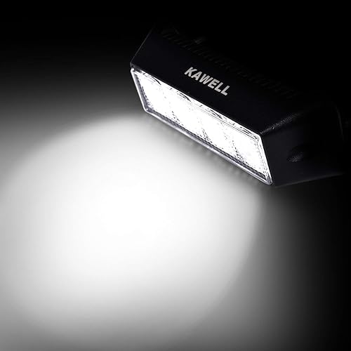 Miniatura 2 de kawell 12 W DC 10  30 V 6500 K LED Off Road Luz de trabajo Bar impermeable para Jeep cabinaBarcoSUVTruckCocheATVsPescaDeck conducción