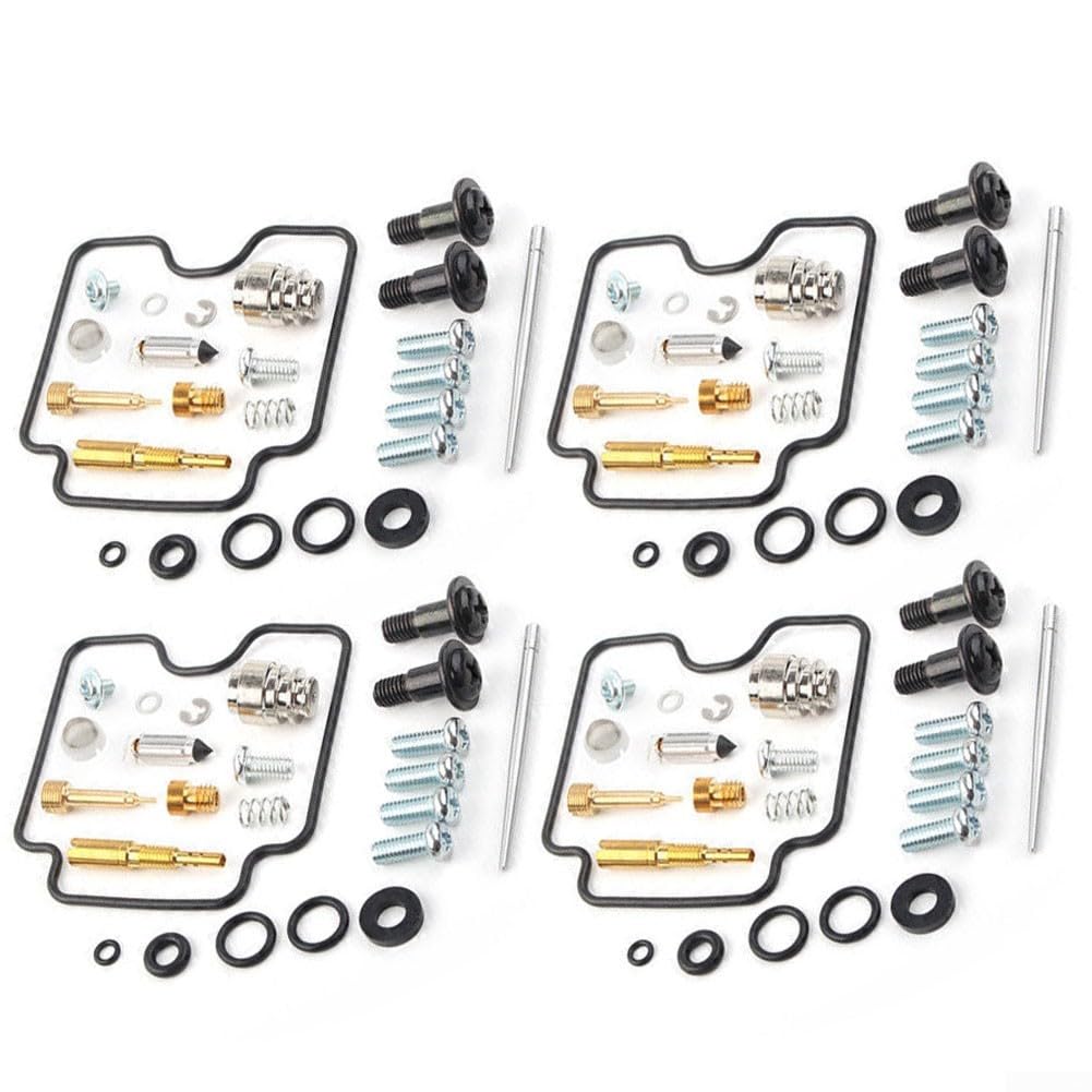 4 Sets Vergaser Zubehör für Suzuki GSX600F Fitting | Passgenau für suzuki GSX600F, für katana 1998-2006, einfache Montage, direkter Ersatz, langlebig