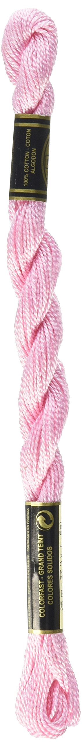 DMC 115 5-3689 Pearl Cotton Thread, Light Mauve, Size 5