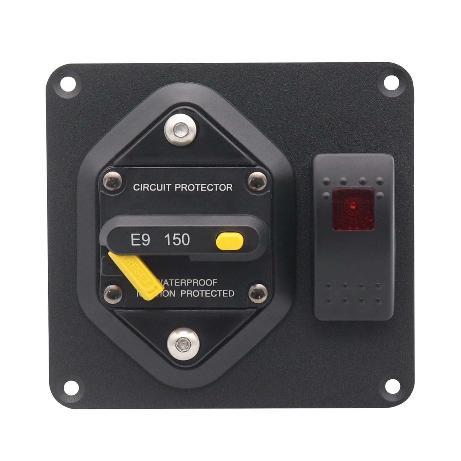 50A 100A 150A 200A 250A 300A Car Protections Fuses Holder DC12V-24V Protector Resettable Breaker