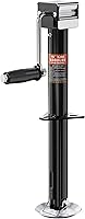 YOMILINK 5000 lbs A-Frame Trailer Jack: 15" Lift, 5-Level Adjustable Drop Leg for RV, Boat & Utility Trailers