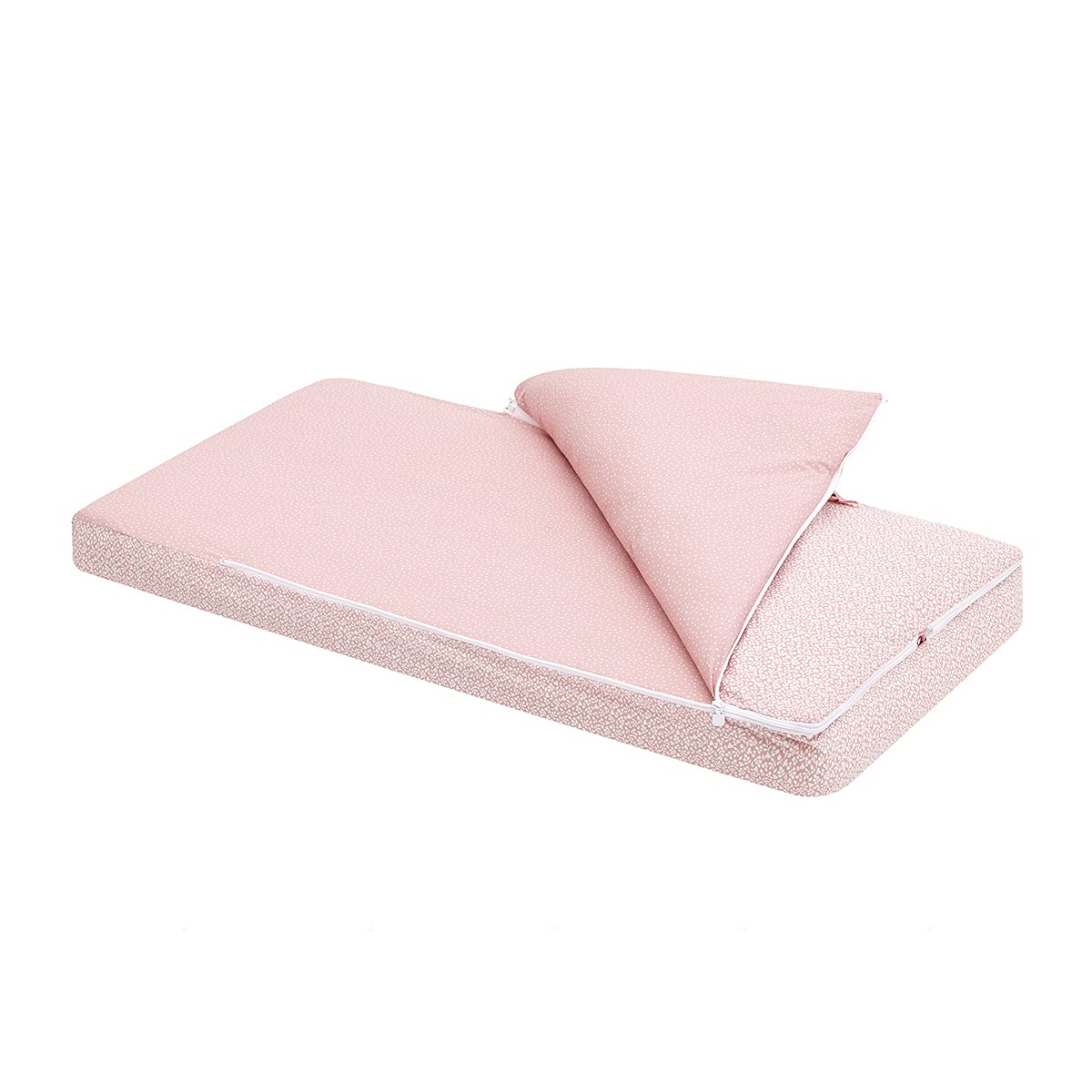 Cambrass 45979 Nest Fitted W/S Forest Pink 60 x 120 x 3 cm, różowy