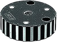 Vista 2 de Manfrotto La placa adaptadora convierte el trípode a rosca hembra de 3/8" (#3154)