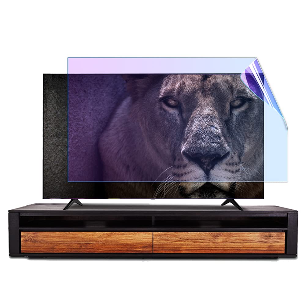 Filtre lumière bleue pour TV 46 pouces anti-reflet et anti-rayures
