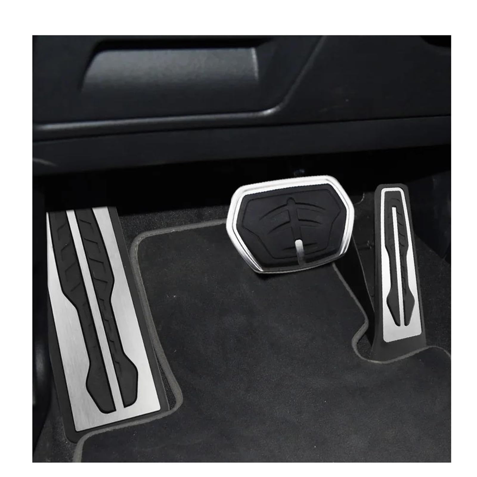 Pedales De Acelerador Freno Y Reposapiés Para BMW X1 F48 Serie 2 F44 Para Vehículos Con Volante A La Izquierda(AT with Rest 3pcs)