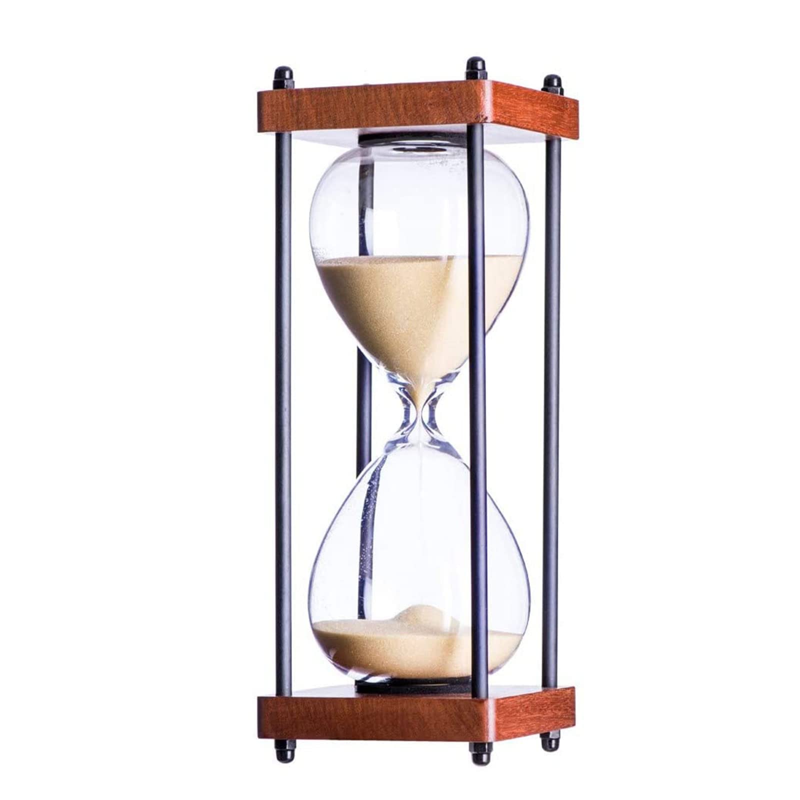 Holz-Sanduhr, Sanduhr, 15 oder 30 Minuten, Mehrfarbig(Unique Colour,30 Minutes)