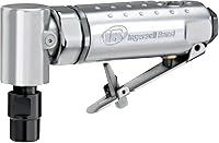 Ingersoll Rand 301B Right Angle Air Die Grinder, 1/4" Collet, 21,000 RPM, Lightweight 1.02 lbs Aluminum Housing, Ball Bearing, Safety Lock