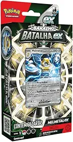 Deck De Batalha Pokémon TCG Melmetal Ex, Cor: Estampado - Copag