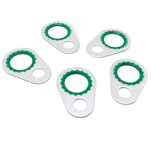 Miniatura 25 de Surtido de 60 juntas de A/C, 15-32241 GM Equipo original Sellos de compresor de CA Sellos automotrices Autocentrados Junta de aire acondicionado