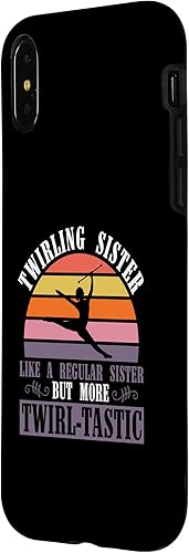 Miniatura 8 de iPhone 12 Pro Max Baton Twirler Sister Design For Majorette Cheerleader Sisrer Case