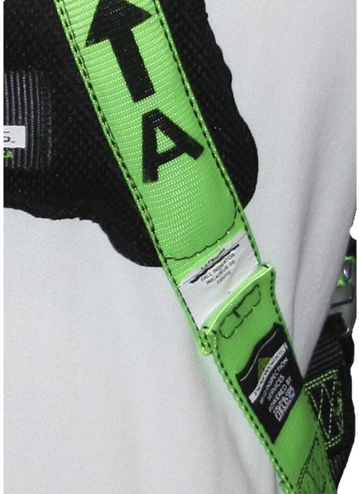 PeakWorks Contractor Series Full Body Safety Harness - CSA & ANSI - Universal Size (Multiple Classes & Leg Buckle Types)