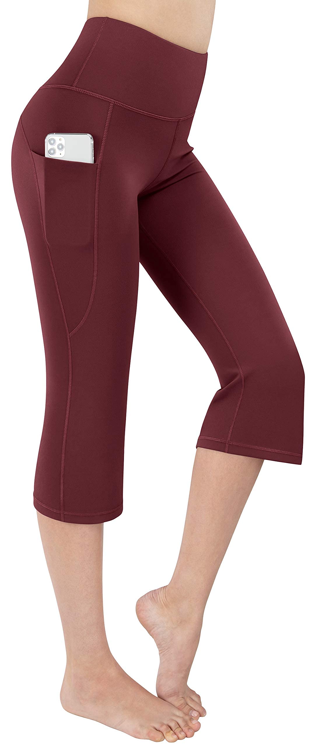 HOFIBootcut Yoga Pants for Women, Tummy Control Bootleg Leggings with Pockets