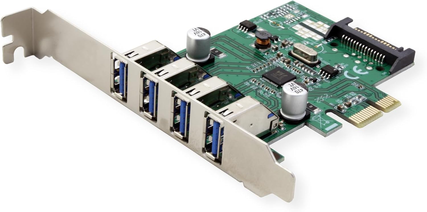 VALUE USB 3.2 Gen 1 4 Port PCI Express Card