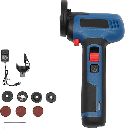 Mini amoladora angular inalámbrica de 3 pulgadas, amoladora angular de metal sin escobillas de litio de 7.2 V para moliendacortepulido de madera de