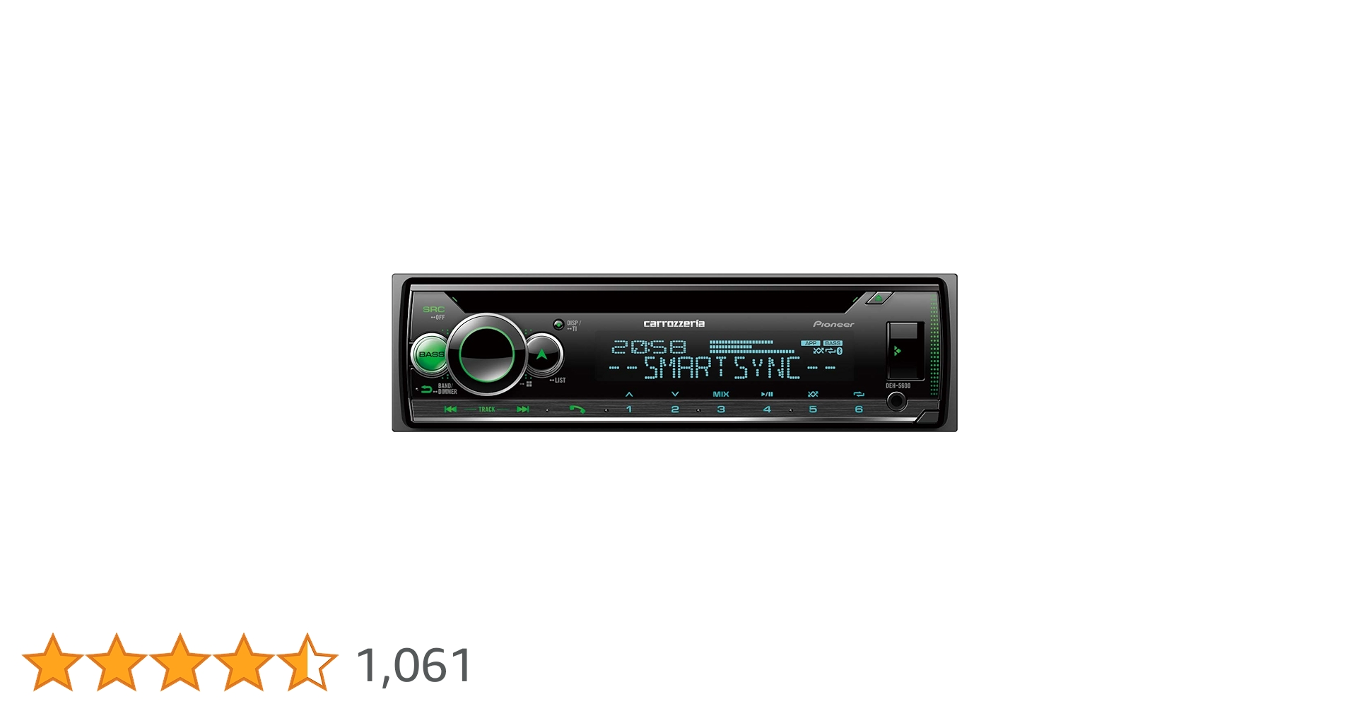 DEH-5600 1D CD Bluetooth USB DSP カロッツェリア Amazon | Pioneer カーオーディオ DEH-5600 1D CD Bluetooth USB iPod