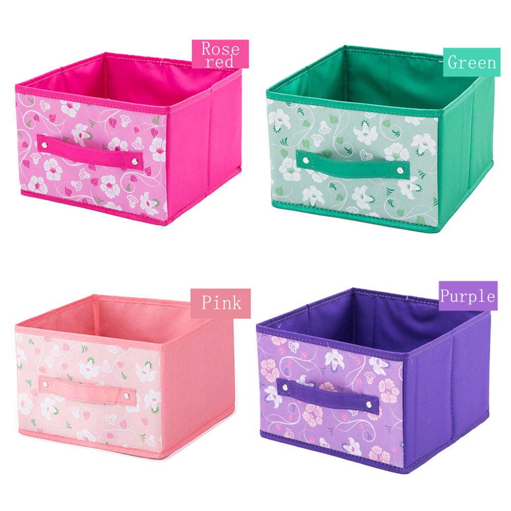 YJDQYGSNJ Estanteria Colgante en Tela,Portátil Cajón Plegable Estantería Colgante Plegable,por Guardarropa Travesaños Durable/púrpura / 4 Layer + 2