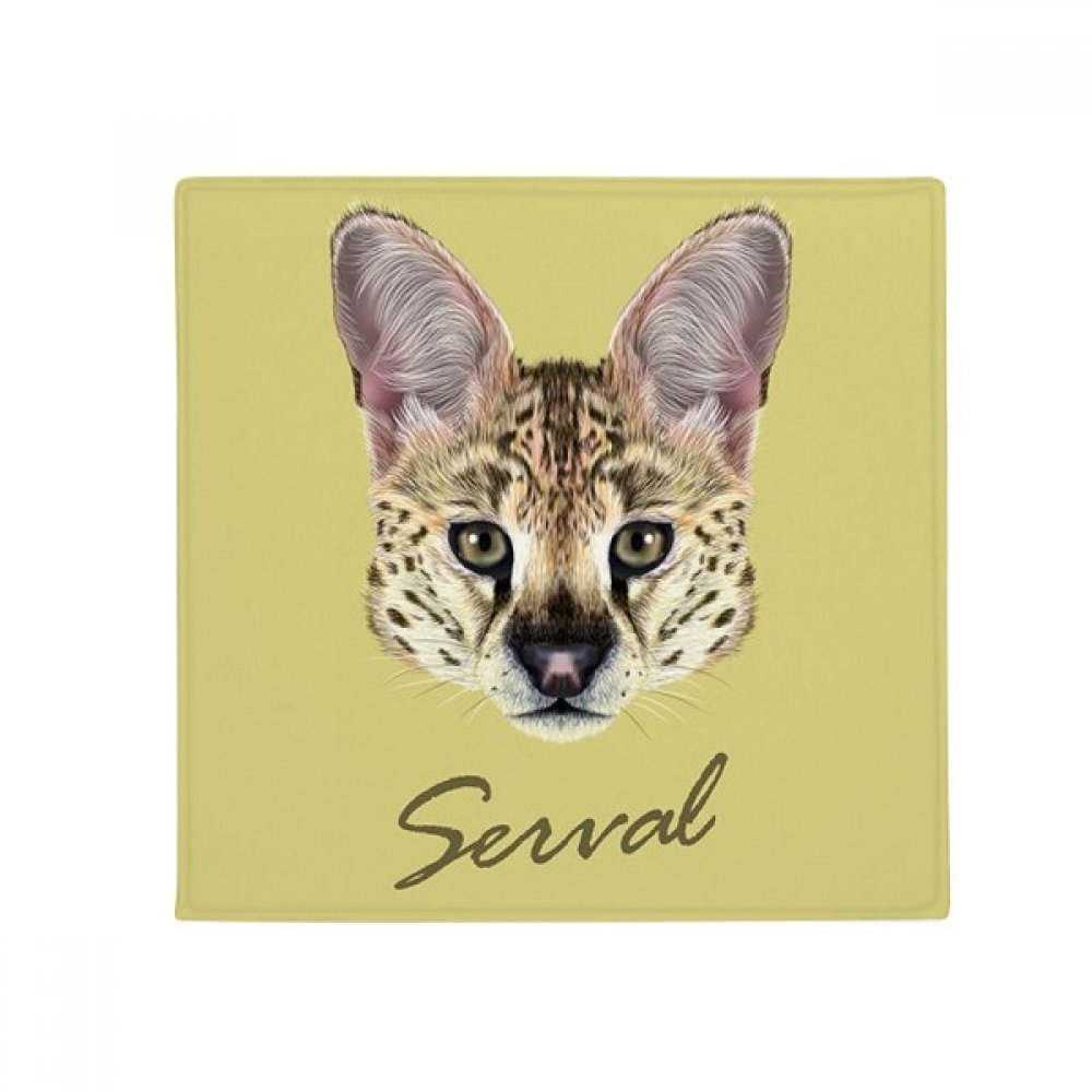 Tapis serval sauvage 80cm anti-slip multicolore pour maison cuisine