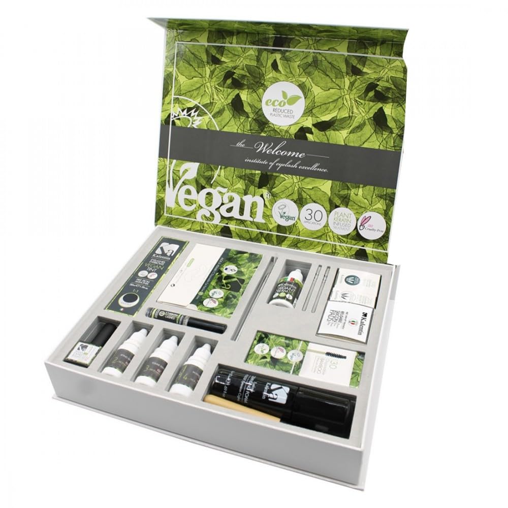 Laminazione Ciglia Kit 30 Applicazioni Vegano Kalentin