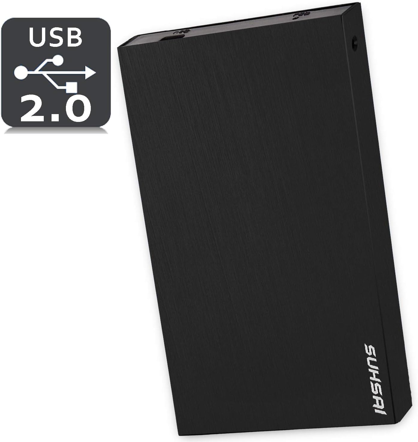 Suhsai 1tb External Hard Drive Drives Largescale sale Portable Ba 2.0 USB