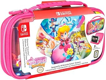 RDS Game Traveler Peach Showtime Deluxe Carcasa de viaje con