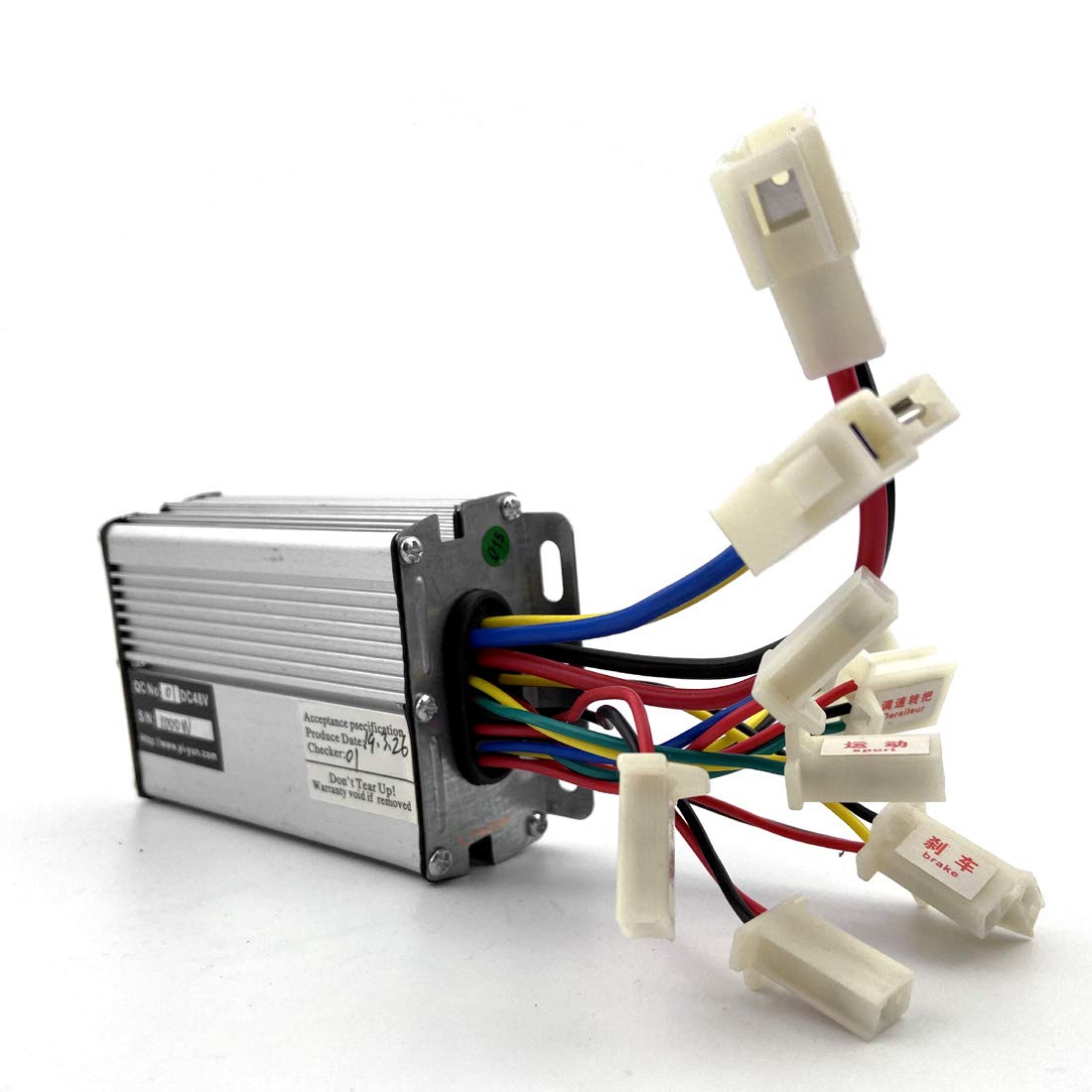 L-faster Regolatore del Motore del regolatore del Motore della Spazzola dello Scooter di 36V48V 1000W per Il regolatore Spazzolato del Triciclo Scooter