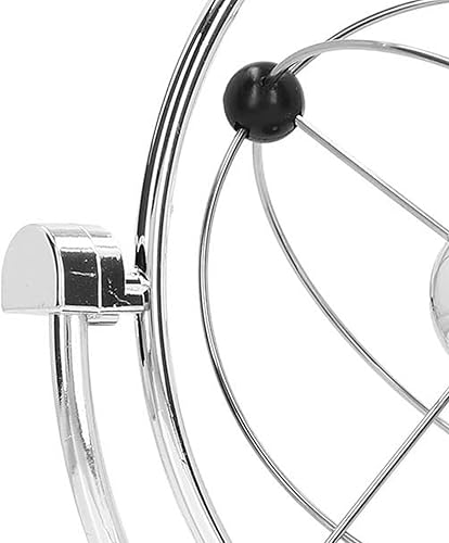 Miniatura 9 de Bola de oscilación de la máquina de movimiento perpetuo, Columpio magnético del sistema solar electrónico, Juguetes electrónicos de la máquina de