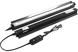 Repti Zoo T5 HO UVB Lighting Combo Kit with Timer (24 Inches)
