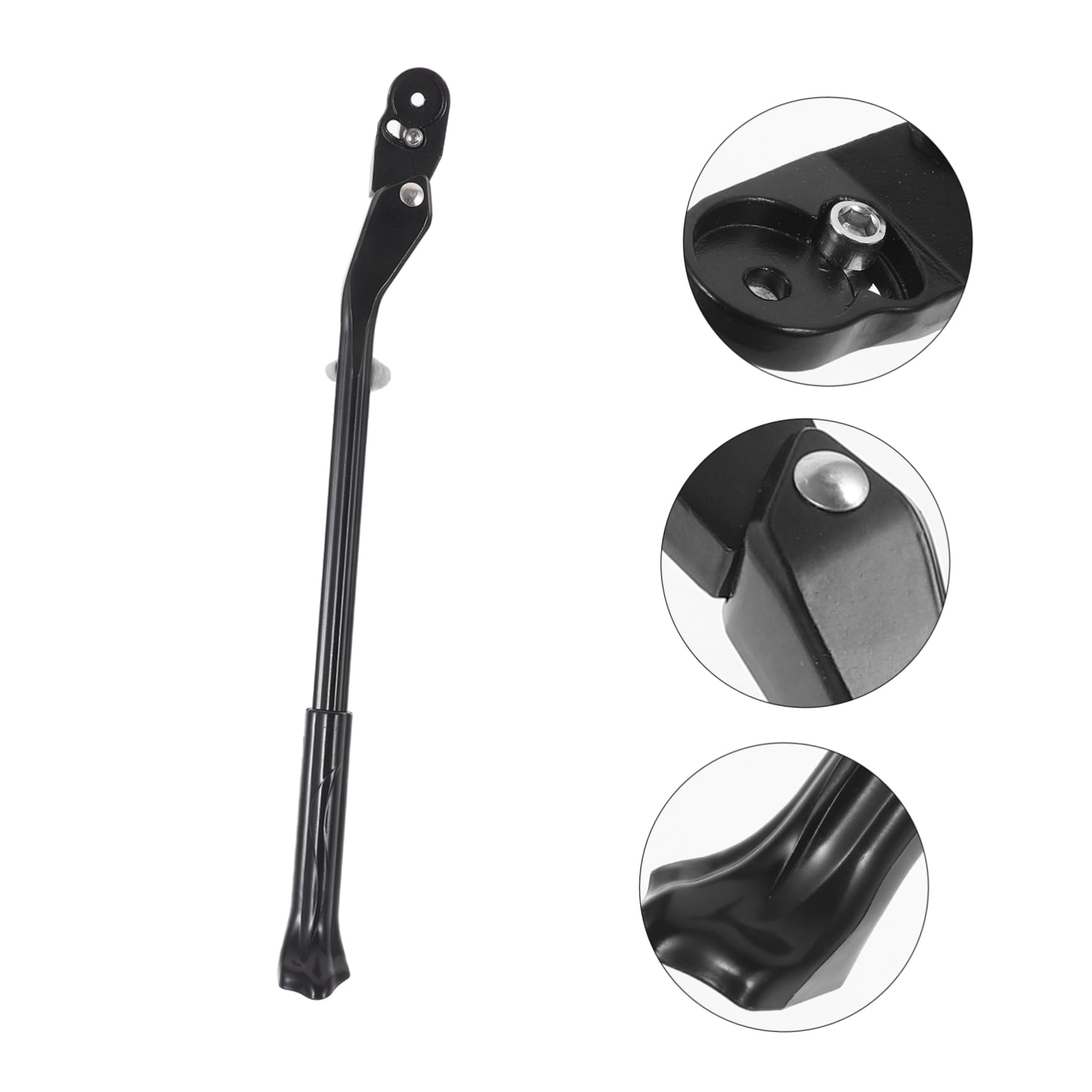 HOOTNEE Adjustable Bicycle Kickstand Metal Bike Stand Aluminum Alloy Construction Stable Easy to Install