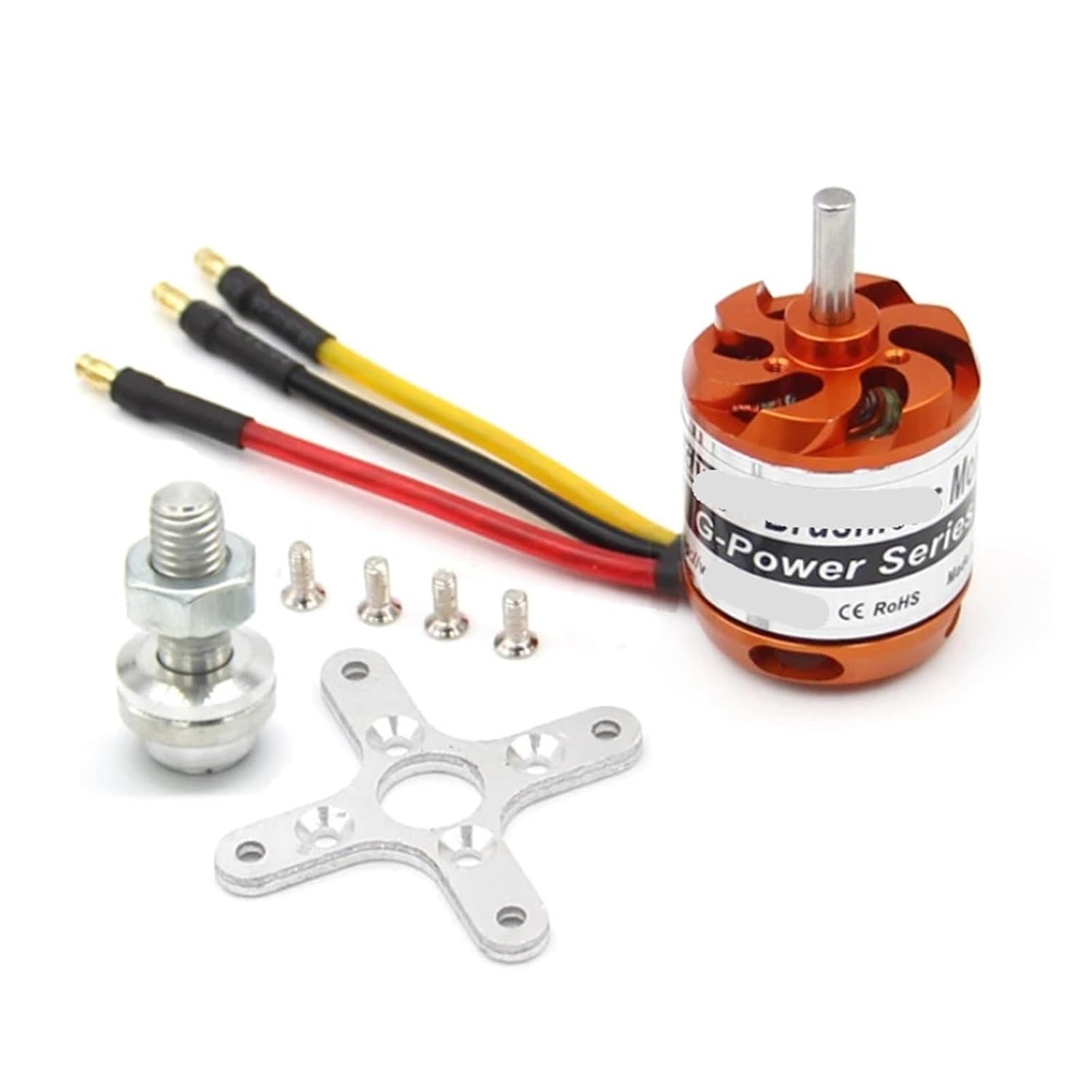 D3542 3542 1450KV 1250KV 1000KV Brushless Motor 2~4S Lipo 5mm Shaft Diameter(1PC D3542 1450KV)