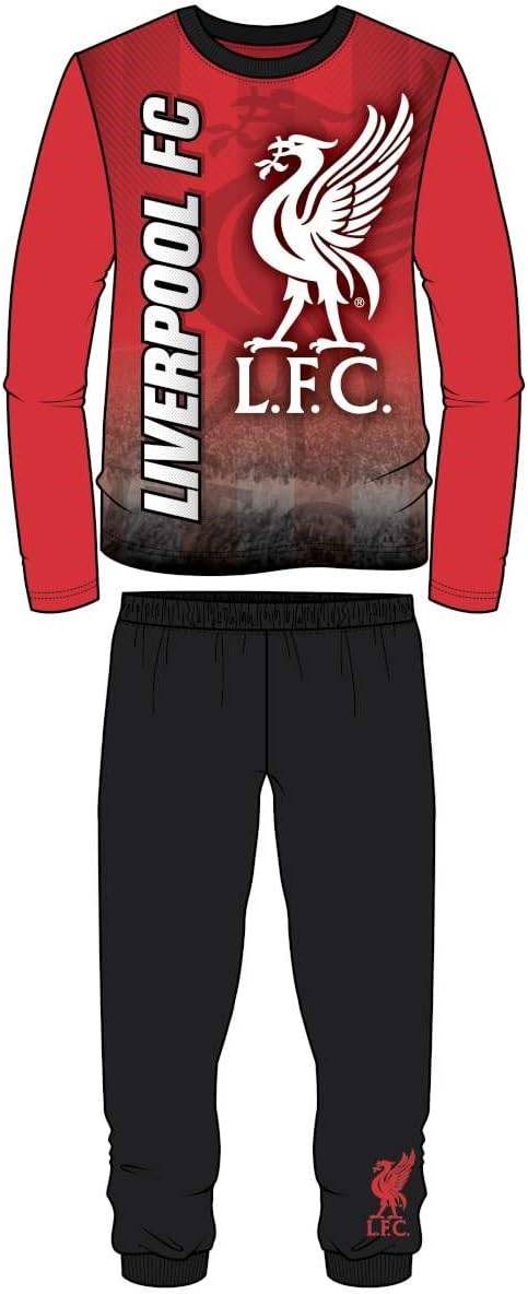 Liverpool F.C.Boys Liverpool Football Club Pyjama Set Pjs Age 4-12 Years (5-6 Years, Option 2)