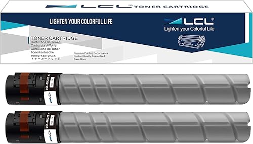 LCL Cartucho de tóner de repuesto compatible para Konica Minolta TN321 TN-321 TN321K TN-321K A33K130 de alto rendimiento para BizHub C224 C224e C284