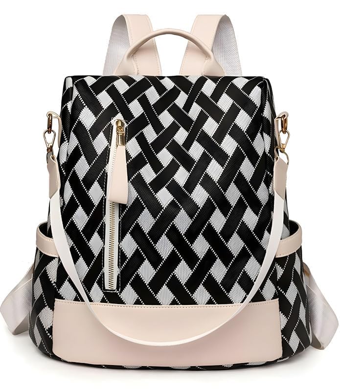 Image of ShopyVid Girls 3-PCS Mini Leather Backpack Sling & Pouch Set for Women's /Rakhi gift for Sister